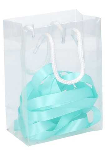 [K1110191] Kadotasje Rimella Met Koord 180my 11x6.5x15cm 25stuks