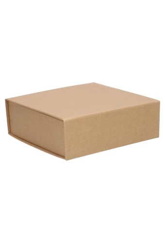 [K1270551] Luxe Magneetdozen New York Kraft Naturel 15x15x5cm 1200gr 25stuks
