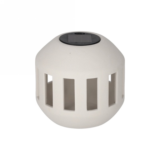 [1681942] Jens Living Solar Lantaarn Xavi Wit 14.8x14.8x14.8cm 1stuks