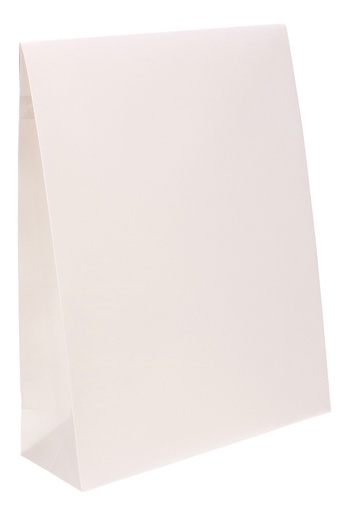 [K1070235] Luxe Kadozakjes Fabro Mat Wit Met Plakstrip 22x8x29cm 10stuks