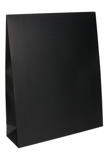 [K1070246] Luxe Kadozakjes Fabro Mat Zwart Met Plakstrip 32x10x40cm 10stuks