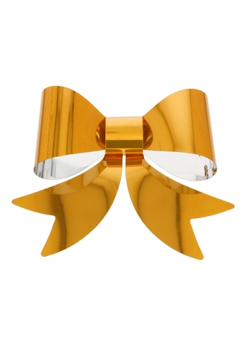 [K1290099] Strik Turijn Metallic Goud Met 2 Lussen 30x28cm