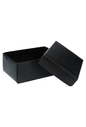 [K1270566] Luxe Kadodoosje & Deksel Bruno Zwart 9.5x6.5x3.5cm 300gr 10stuks