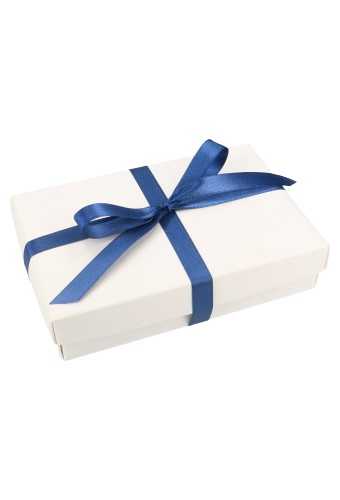 [K1270568] Luxe Kadodoosje & Deksel Bruno CREME Wit 16.5x11x3.5cm 300gr10stuks