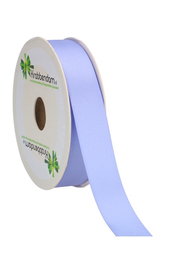 [K1300148] Satijn Dubbel Lint 25mm x 50 meter Lila