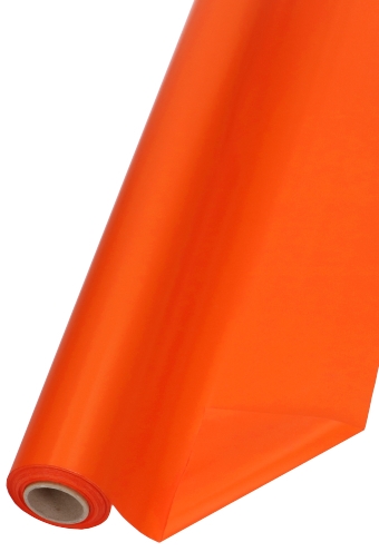 [K1080025] Kadofolie Oranje Mat Dubbelzijdig 70cm x 50meter 40mu