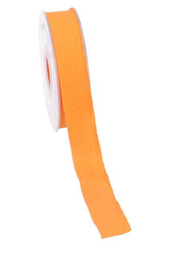 [K1390113] Luxe Kadolint Katoen Oranje 25mm x 15 meter