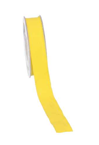[K1390114] Luxe Kadolint Katoen Geel 25mm x 15 meter