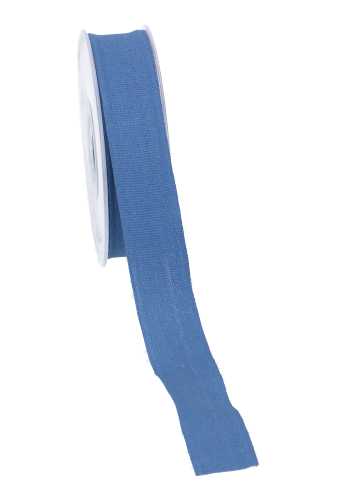 [K1390116] Luxe Kadolint Katoen Blauw 25mm x 15 meter