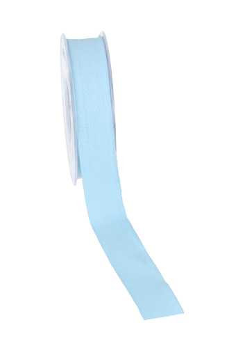 [K1390117] Luxe Kadolint Katoen Baby Blauw 25mm x 15 meter