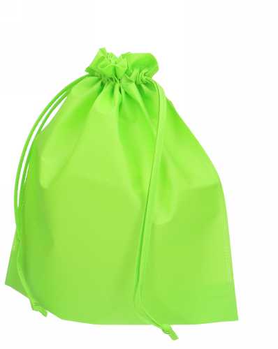 [K1070284] Geschenkzak Nonwoven Met Trekkoord Patti Groen.35x10x39cm 200stuks