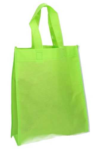 [K1110290] Draagtas Mango Nonwoven Met Lange Handvat Groen 40x10x45cm 200stuks