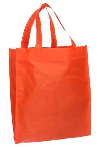 [K1110291] Draagtas Mango Nonwoven Met Lange Handvat Oranje 40x10x45cm 200stuks