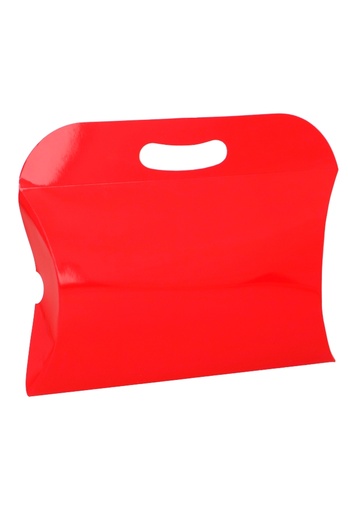 [K1270614] Gondeldoos Met Handgreep Rood 24x19x4cm 250gr 25stuks OP IS OP