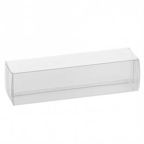 [K1270639] Transparant Rechthoekig Kadodoosje Plastic 19x5x5cm 10stuks