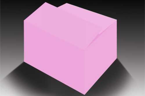 [1510026] Geschenkdoos Baby Roze Op Maat Gemaakt VANAF 750stuks