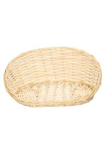 [1190155] Rietenmanden Fruitmand witt. schuin 37x28x3 a 14cm hoogte 10stuks