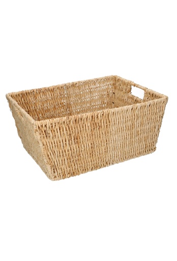 [1190392] Rietenmanden Bewaarmand mais 42x32x21cm 4stuks