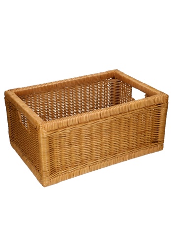 [1190682] Rietenmanden Kastmand pit loog 46x32x21cm 2stuks