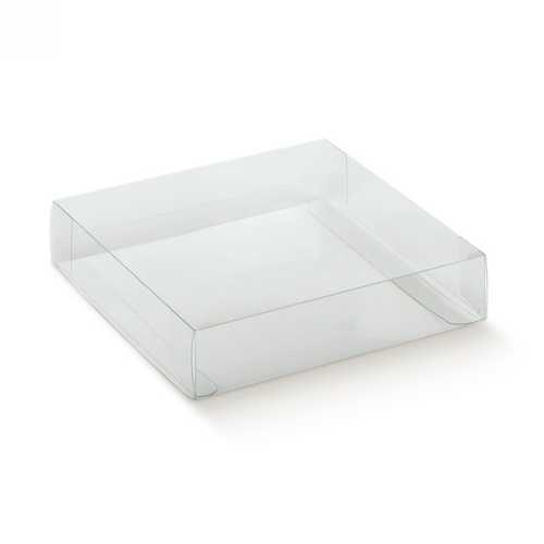 [K1270670] Transparant Rechthoekig Kadodoosje Plastic 9x6x2cm 10stuks