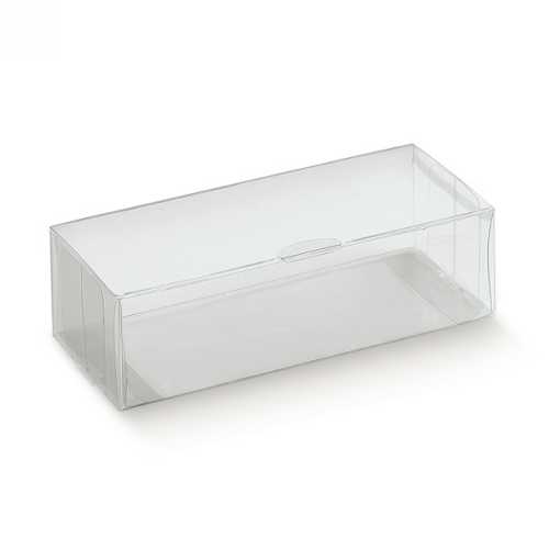 [K1270672] Transparant Rechthoekig Kadodoosje Plastic 12x9x4cm 10stuks