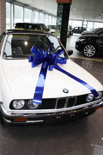 [K1290112] Magnum Bows Maxi Strik Metallic Blauw Strik d60x105cm 20 Lussen