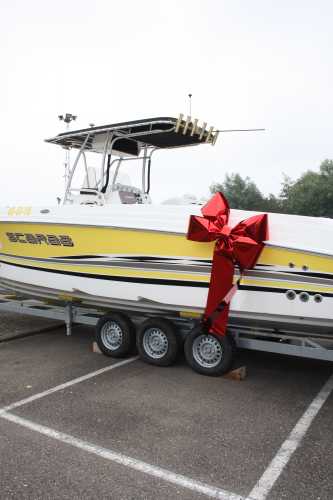 [K1290030-BOOT] Magnum Bootstrik Livorno Metallic Rood Strik 90x60+70cm