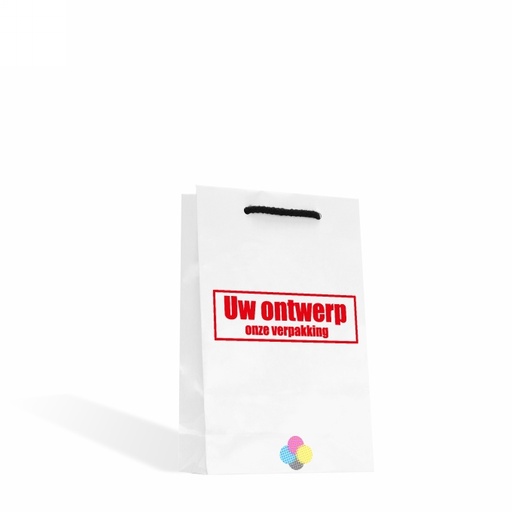 [1540004] Luxe Tassen Bedrukken Met Logo 170GRAM & Koord 16X7X25cm A5 FORMAAT