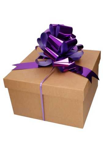 [K1420332] Strik Paars Metallic Doorsnee 27cm lint 6.8cm