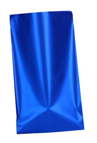 [K1070346] Kadozakjes Folie Mita Mat Blauw & Plakstrip 10x13.5+3cm 100stuks