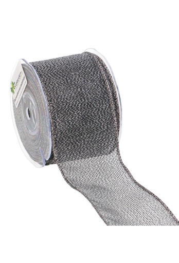 [K1390202] Luxe Kadolint & IJzerdraad Lete Zwart 60mm x 10 meter