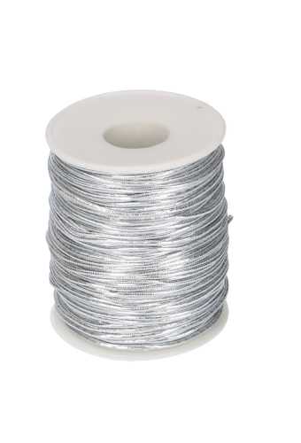 [K1390217] Lint Elastiek Zilver 2 mm x 50 meter