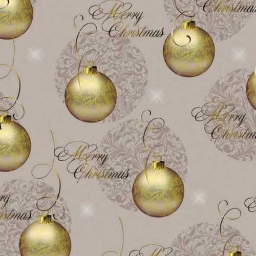 [K1230073] Kerstzakjes Merry Christmas Gold 17x25cm 200stuks
