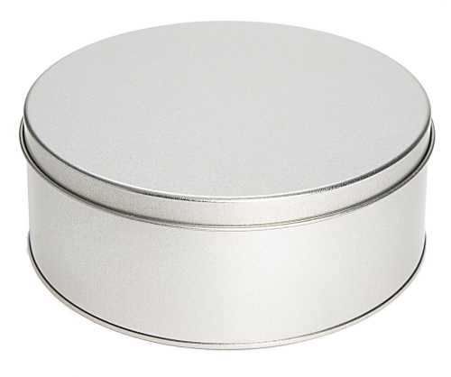 [1150152] Blikken Blanco Rond 17.8x7cm 12stuks