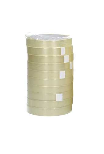 [K1030019] Plakband Transparant 15mm x 66meter 10 stuks verpakt