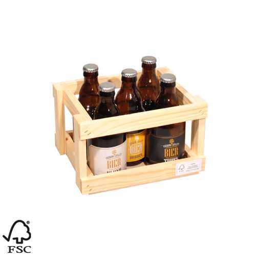 [reference1] Bierkratje Laag Voor 5 Flesjes Dikbuik 10stuks