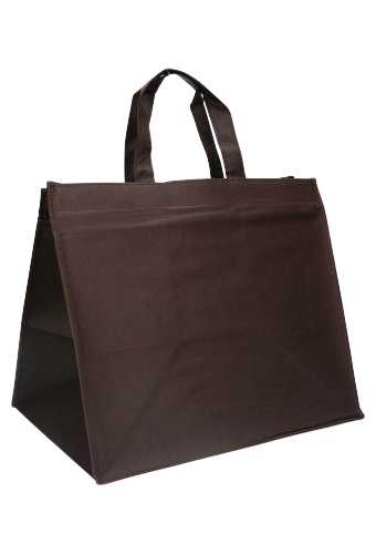 [1110380] Draagtas Monza Nonwoven Bigshopper Bruin 40x29x35cm 50stuks