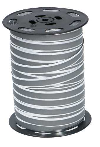 [K1010161] Krullint Cholet Metallic & Mat Zilver 10mm x 225meter