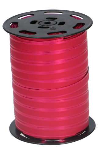 [K1010166] Krullint Cholet Metallic & Mat Fuchsia 10mm x 225meter