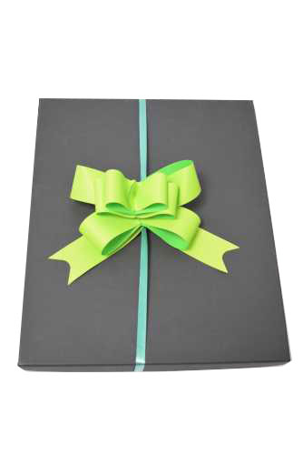 [K1420092] Trek Strikken Massy Mat Groen 110x90+50mm Lint 25mm 50stuks