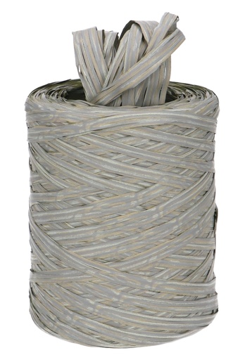 [K1430020] Raffia Linten Natural In De Kleuren Grijs Groen Bruin 5mm x 200meter