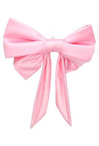 [K1290144] Stoffen Dubbele Strik Verona Roze Met 4 Lussen 37x38cm