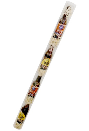 [K1180007] Bierverpakking Bierkoker PVC 4 Flesjes 7cm x 103cm 72stuks