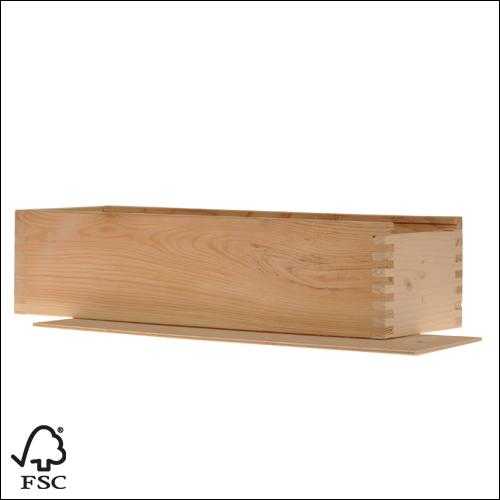 [1170459] Wijnkist 1 Fles Wijn & 34x9.5x9cm 10stuks