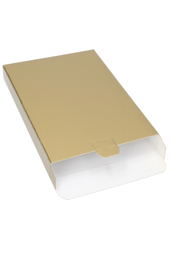 [K1490514] Brievenbusdoosjes Tessa Goud 25x35x2.8cm A4 25stuks