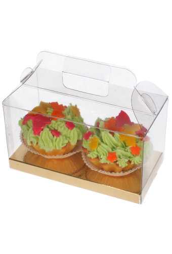 [K1270821] Transparant Kadodoos Koffertje 18x9x13cm 10stuks.