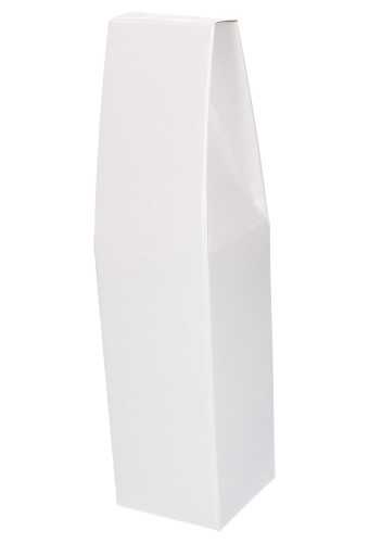 [K1170613] Luxe Wijndozen Vigo Witte Dots Relief voor 1 fles 9x9x37cm 50stuks