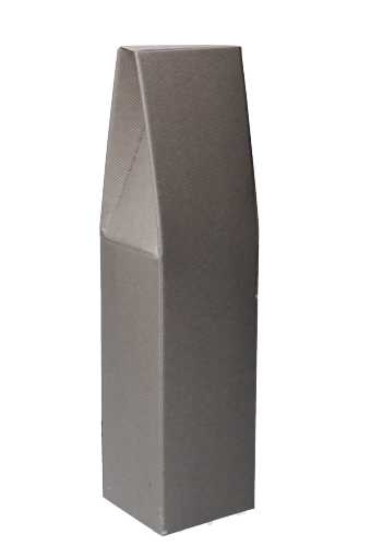 [K1170617] Luxe Wijndozen Vigo Grijs Line voor 1 fles 9x9x37cm 50stuks