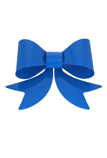 [K1290172] Strik Turijn Uni Blauw Met 2 Lussen 30x28cm