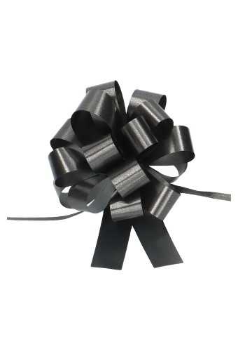 [K1420114] Trek Strikken Zwart Doorsnee 95mm met een lint van 19mm 30stuks